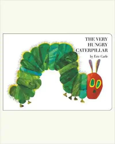 livro he Very Hungry Caterpillar por Eric Carle